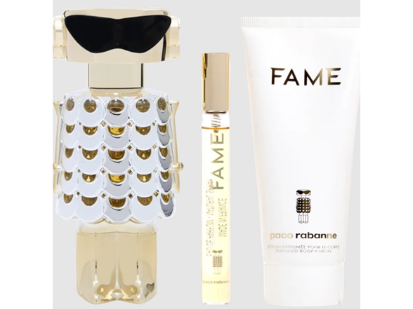 Fame Paco Rabanne 3 Pc. Set (W) Edp Spray 2.7 O