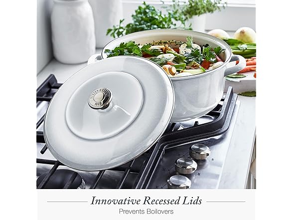 Merten & Storck 3.7QT & 5.5QT Dutch Ovens with Lids