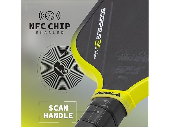JOOLA Scorpeus 3S 14mm Pickleball Paddle