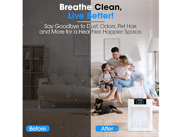 SereneLife WiFi Air Purifier for Home