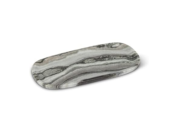 Abbott Collection Small Oblong Tray - Black