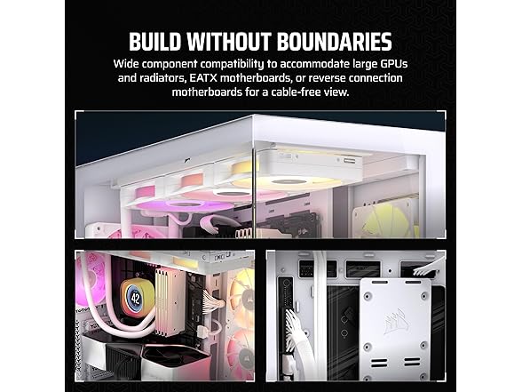 CORSAIR 3500X Mid-Tower ATX PC Case - White