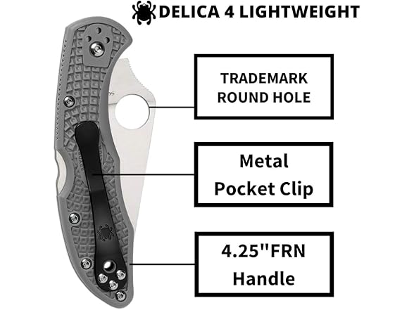 Spyderco Delica 4 Lightweight 7.15" Knife