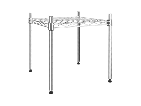 YSSOA 1-Tier Shelving Unit, 15" W x 13.8