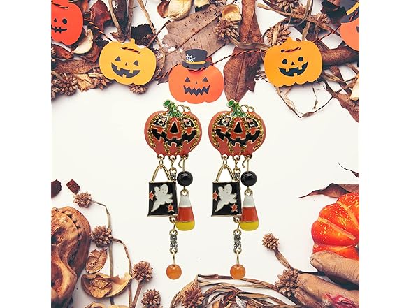 ZMANYIJEW Halloween Earrings
