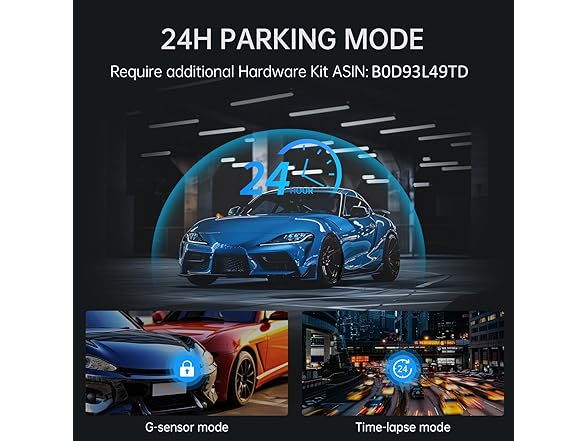 Veement 4K Rear View Mirror Camera | 10in