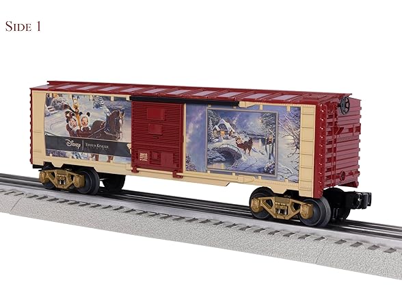 Lionel Disney Mickey & Minnie Evening Sleigh Ride Christmas Boxcar