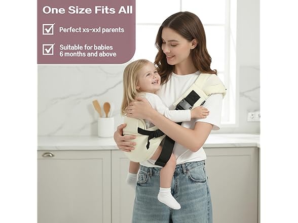 MISSWISDOM Toddler Sling Carrier Baby Hip Carrier
