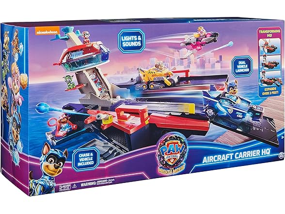 Paw Patrol: The Mighty Movie, Aircraft Carrier HQ