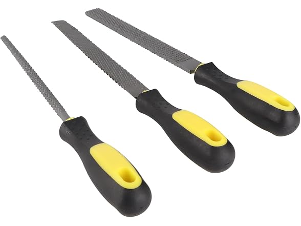 Adfaga CON-91 3 Piece Wood Rasp File Set