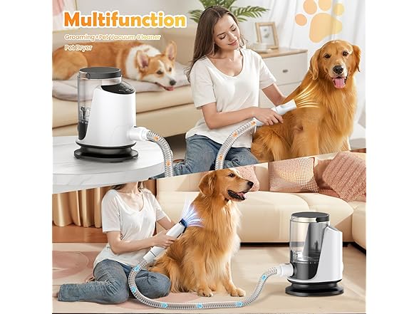 SNOYWEN dog grooming vacuum and dryer