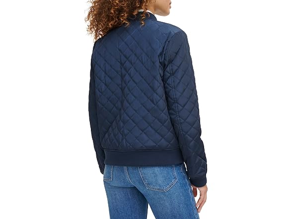 Levi's Women Diamond Quilted Bomber Jacket