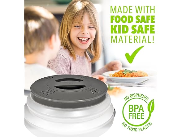 HOVER COVER Magnetic Microwave Splatter Cover 