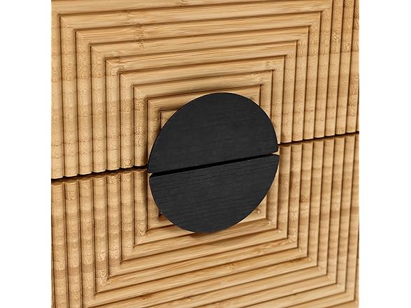 LuxenHome 2-Drawer Night Stand