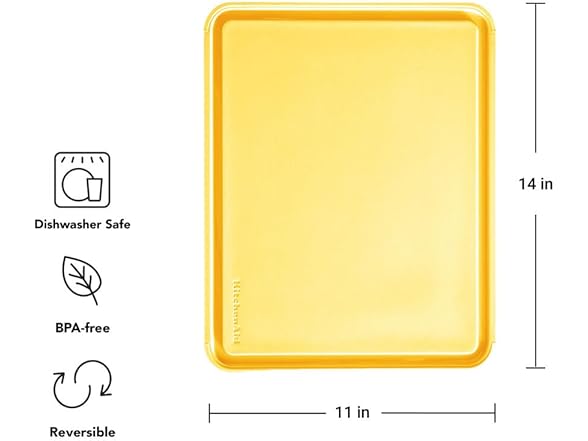 KitchenAid Classic Plastic Cutting Board 
