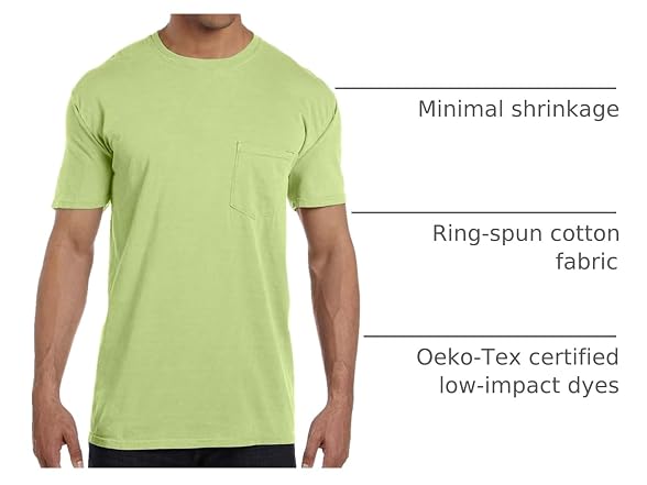 Comfort Colors Men (XL) Adult Short Tee Celadon