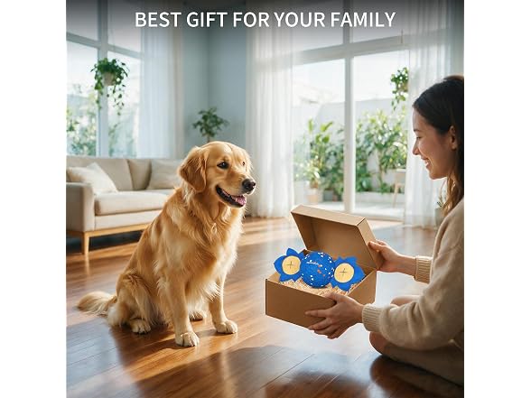 Interactive Vibrating Dog Ball Toy with