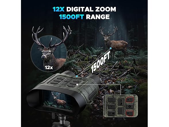 HOTPEAK Night Vision Binoculars - 112MP