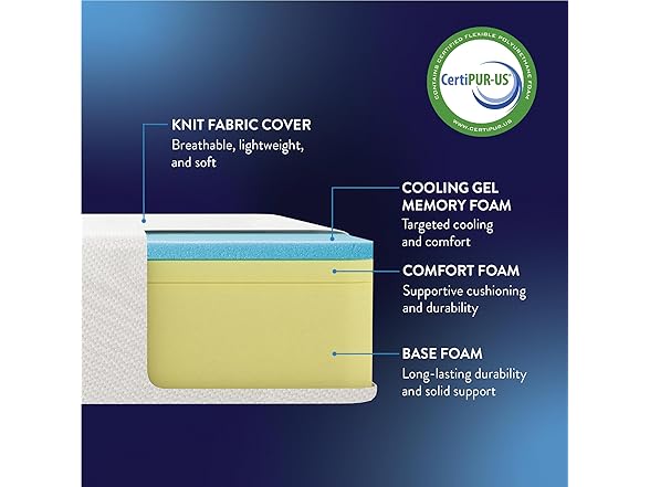 Best Price Mattress 12" Memory Foam Mattress, King