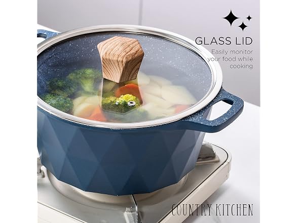 11-Piece Non-Stick Cast Aluminum Cookware Set