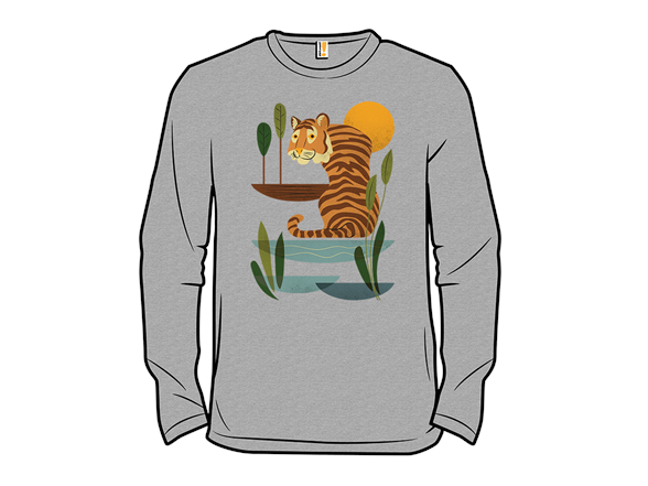 Tiger resting