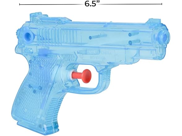 Novelty 6 Inch Water Squirter, Two Per Order
