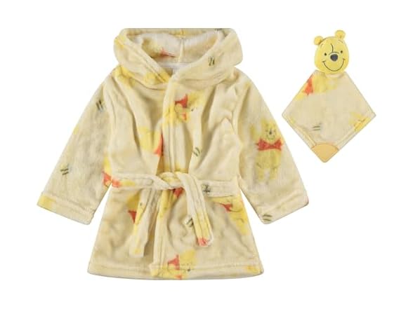 Winnie the Pooh Infant Bath Robe, 0-9M
