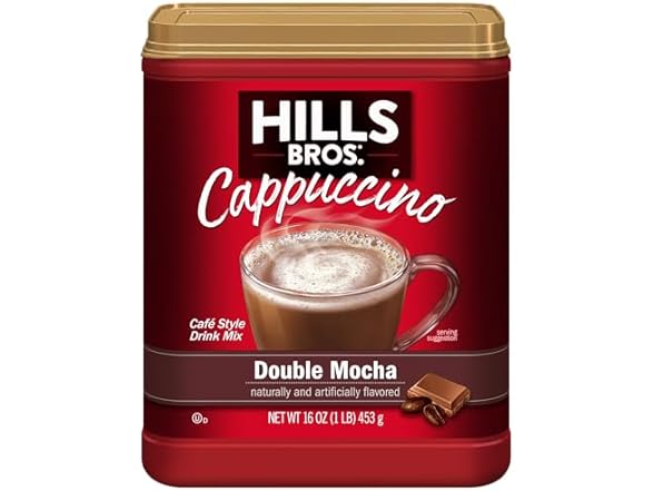 Hills Bros Instant Double Mocha Cappuccino Mix