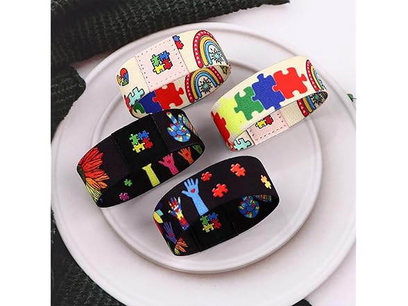 Volare Adult Autism Awareness Wristbands
