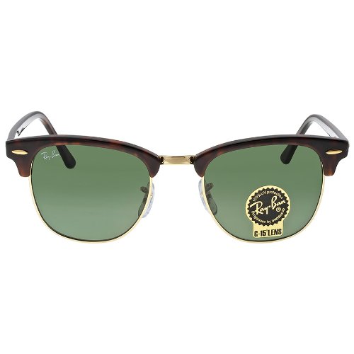 Ray-Ban RB3016 Clubmaster Classic Square Sunglasses - Gallery 11