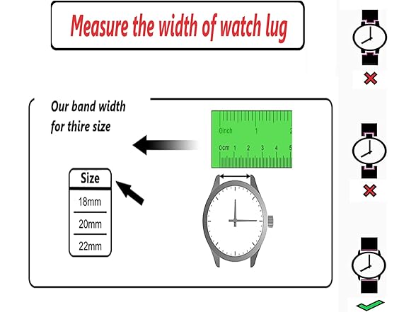 Moran Leather Watch Band Denim