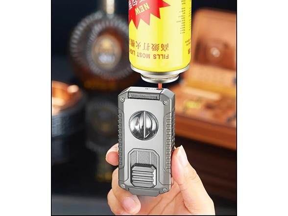 5-in-1 Lighter with Cigar Cutter