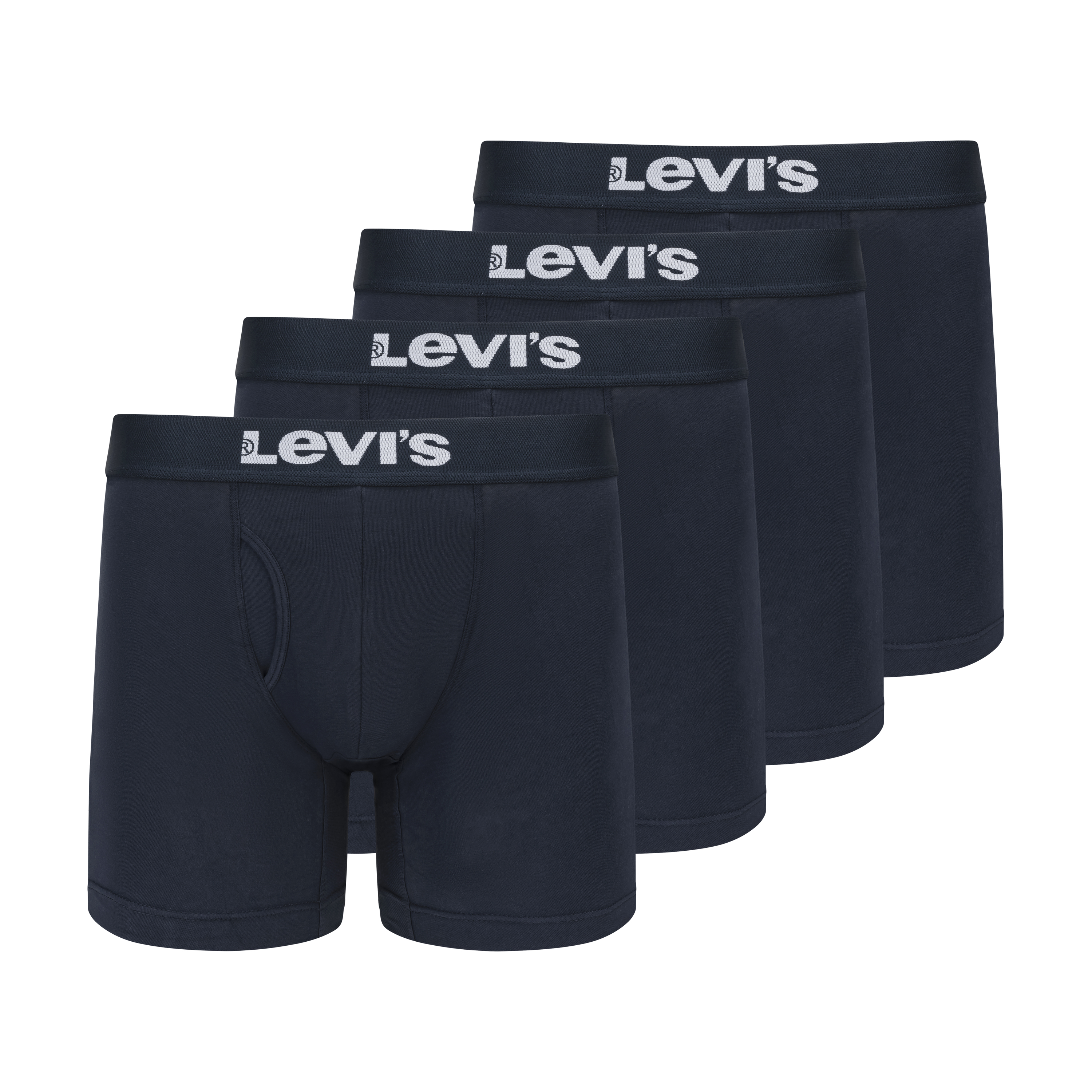 Levi's Men's 4-Pack Cotton Boxer Brief - Gallery 11