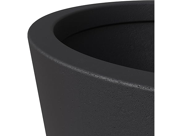 LeisureMod PP24BL Pebble Planter, 24"