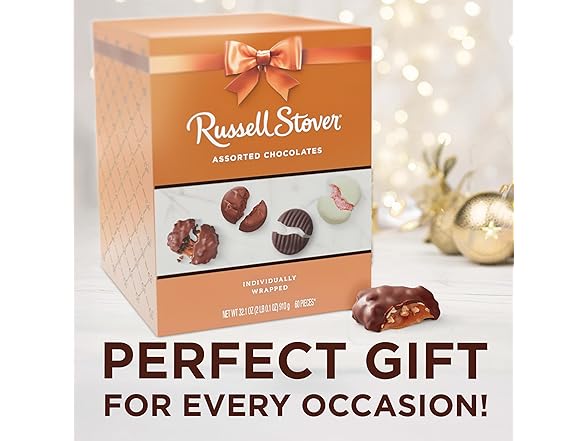 Russell Stover Milk Dark Choc Gift Box 3