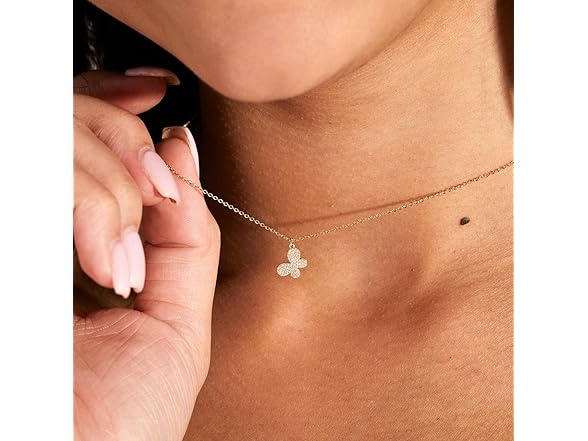 BSGRL Gold Butterfly Pendant
