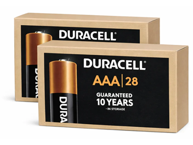 $29.99 (56 Count) Duracell Coppertop AAA Alkaline Batteries dealfomo