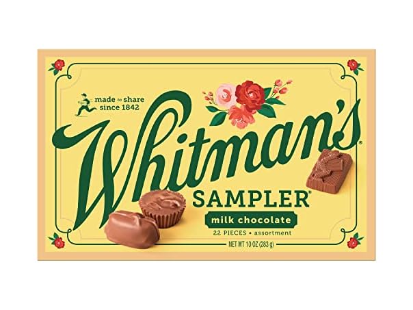 $5.99, Was $9, 33% Off! Whitmans Sampler Milk Choc Gift Box 10oz dealfomo