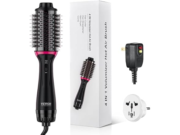4 in 1 Ionic Dual Voltage Hair Styler