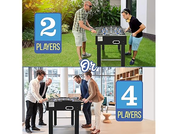 SereneLife 48in Competition Sized Foosball Table