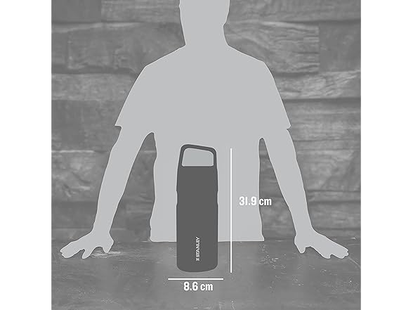 Stanley IceFlow Cap and Carry Water Bottle 16oz, Pool - Gallery 4