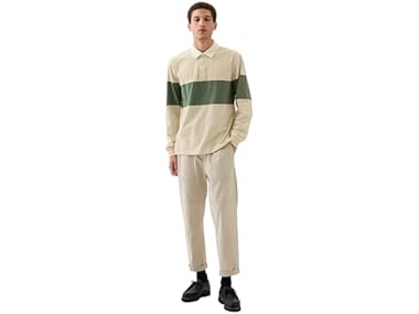 $6.99, Was $59.99, 88% Off! GAP Men (XS & S) Everyday Soft Rugby T dealfomo