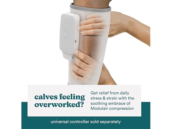 HoMedics Modulair Compression Calf Wrap Massager