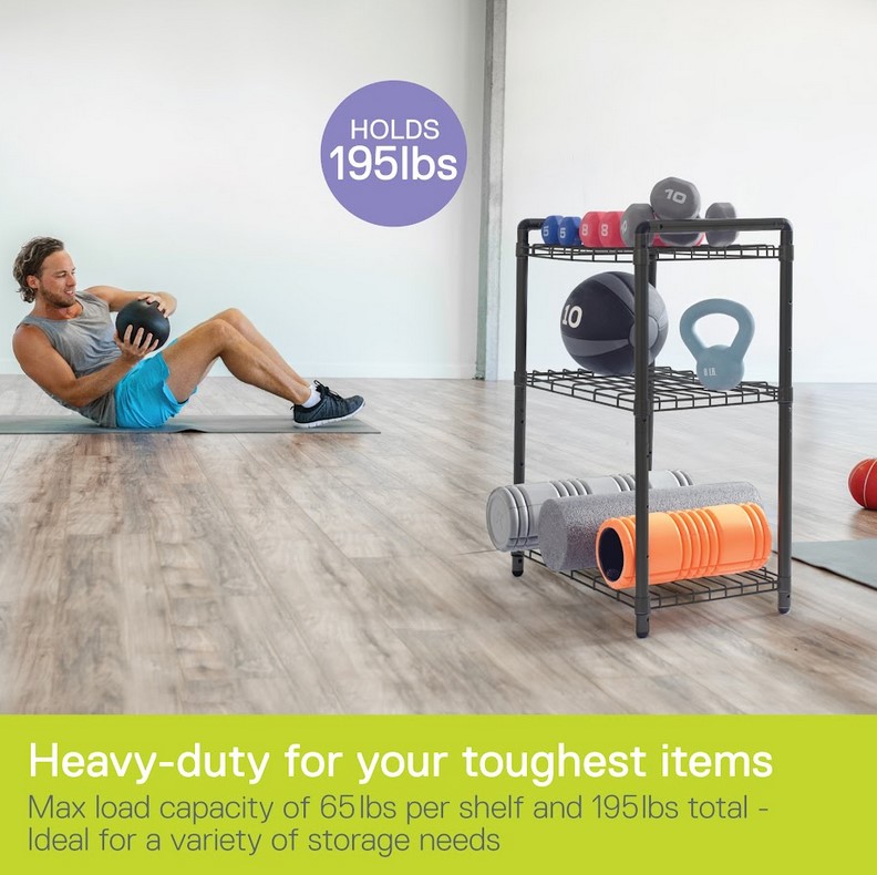 Delta WS1006B 2-Pack 3-Tier Wire Shelf, White - Gallery 14