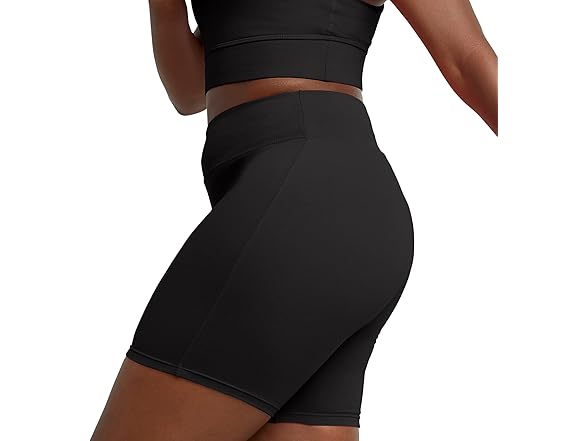 Hanes Womens Stretch Jersey Bike Short