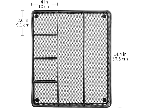 Amazon Basics Amazon Basics Metal Mesh Desk Organizer