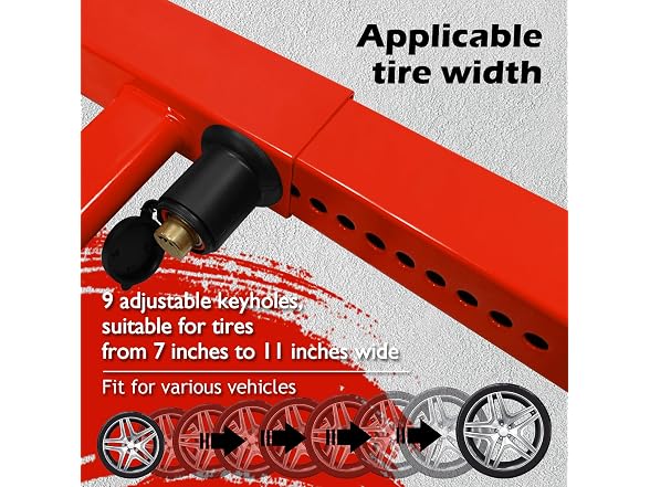 YATOINTO Universal Wheel Lock 2 Pack