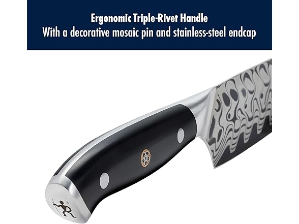 HENCKELS Compass Damascus 8-inch Damascus Bread Knife