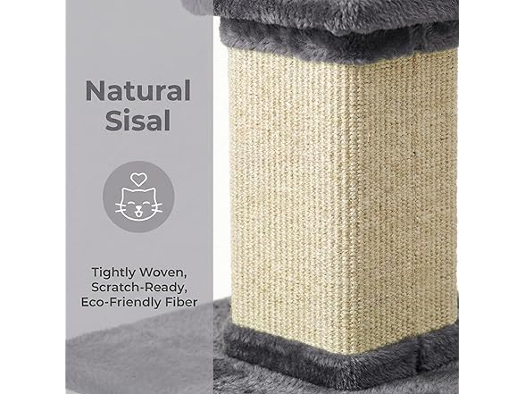 Fansafurn Tall Cat Scratching Post, 32''