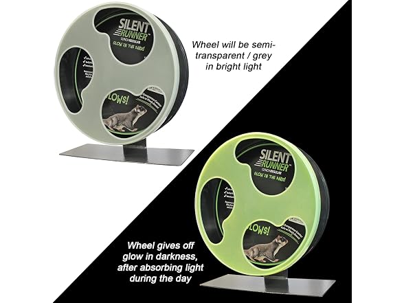 Exotic Nutrition Silent Runner Glow Wheel - 12 Regular